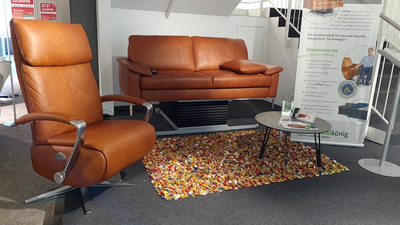 Barrierefreies Sofa
