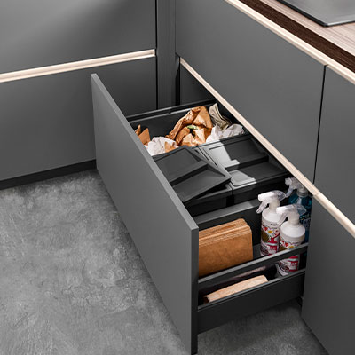 Quadratisches Stimmungs-Küchenbild