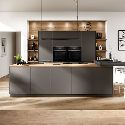 Quadratisches Stimmungs-Küchenbild